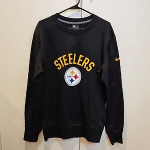 Nike Men's Black Steelers Sweater